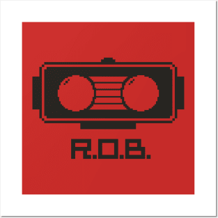 8bit R.O.B. Posters and Art